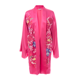 FRANCES SHORT KIMONO PINK