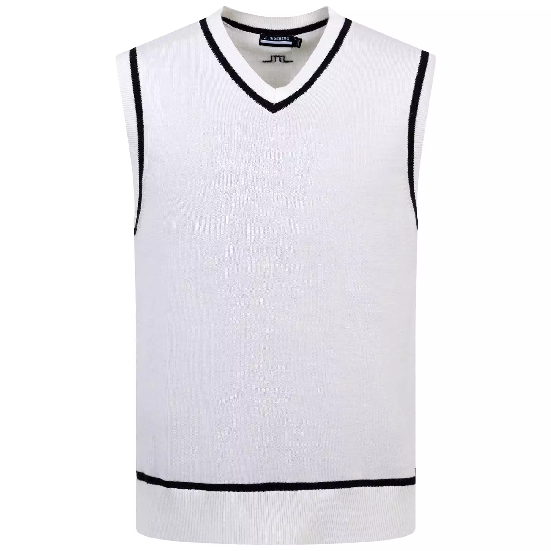 Fraser Knitted Vest White - W23