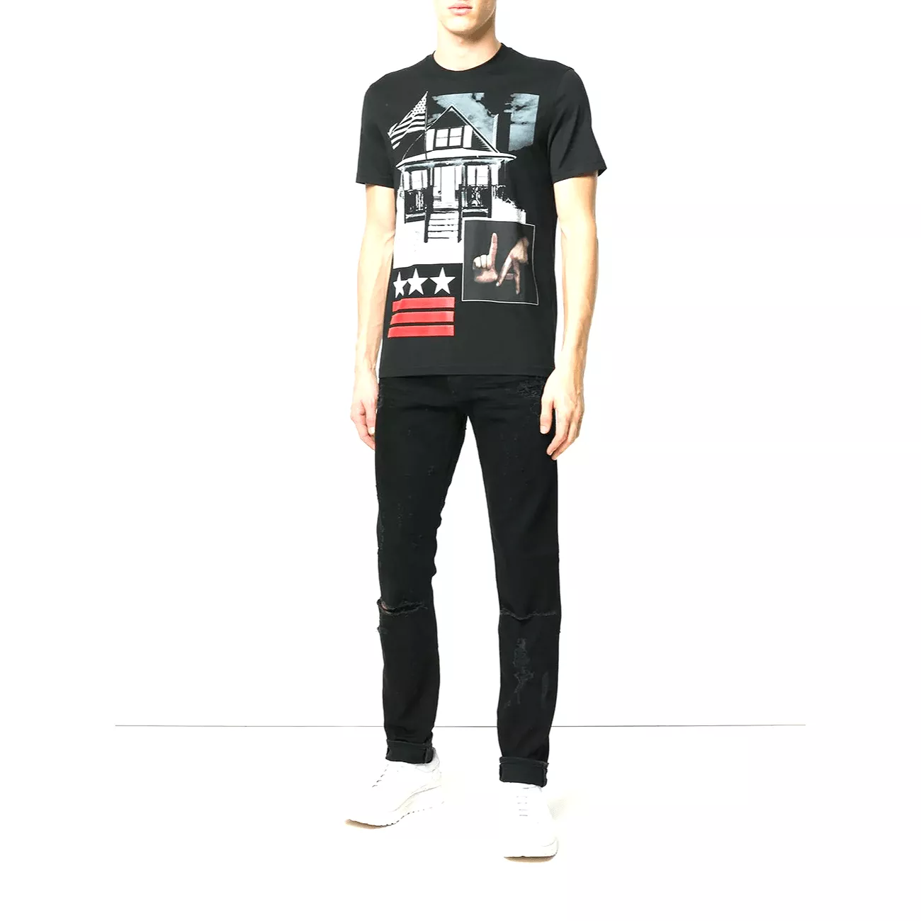 Givenchy Cuban Fit LA Men's T-Shirt