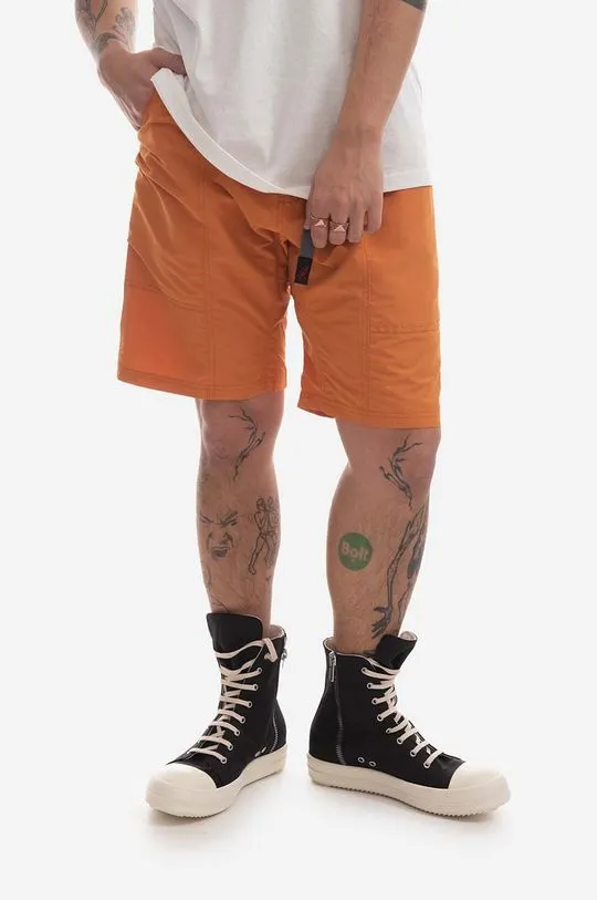 Gramicci cotton shorts Shell Gear Shor orange color