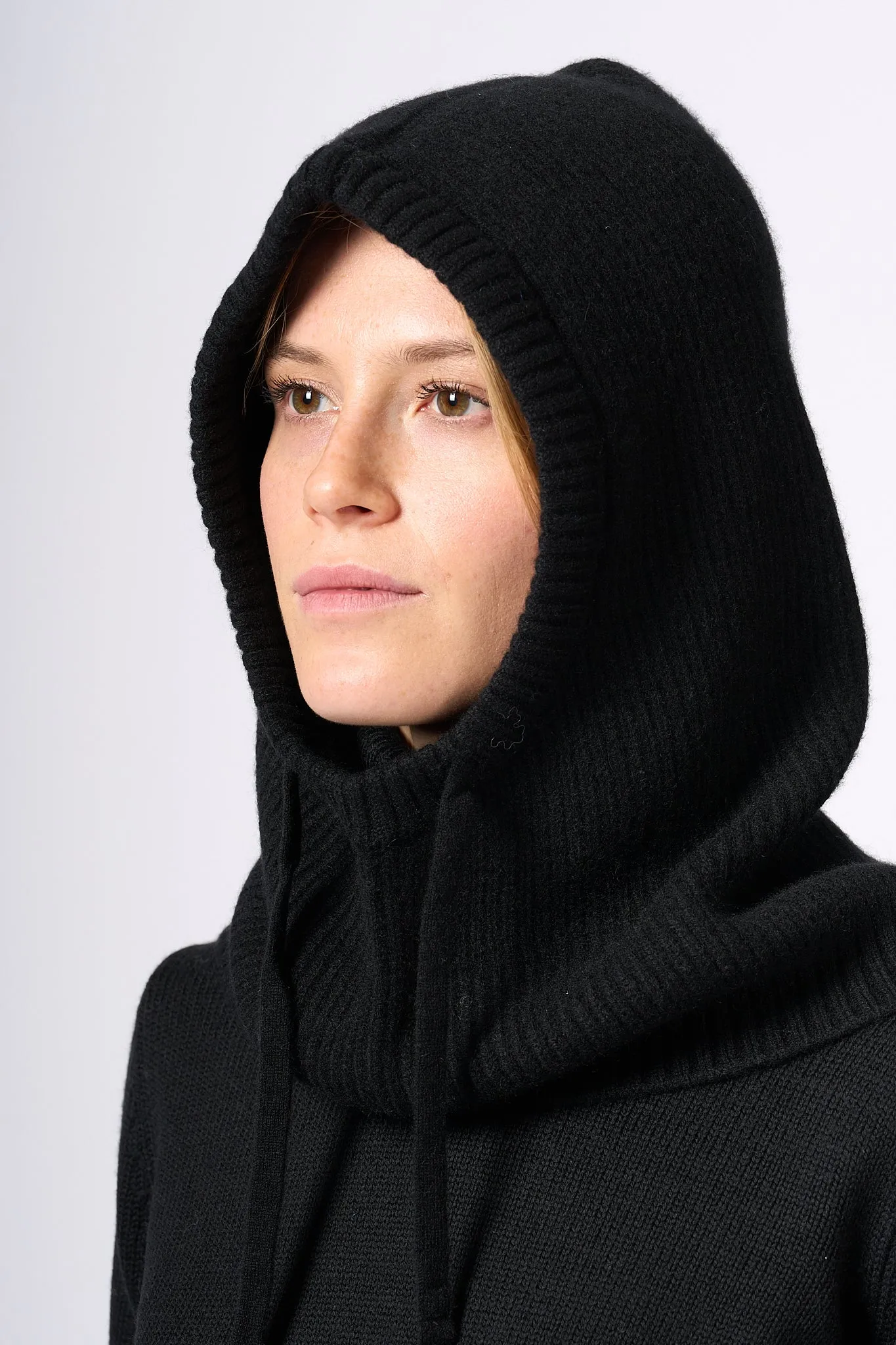 Gran Sasso Balaclava Nero Donna