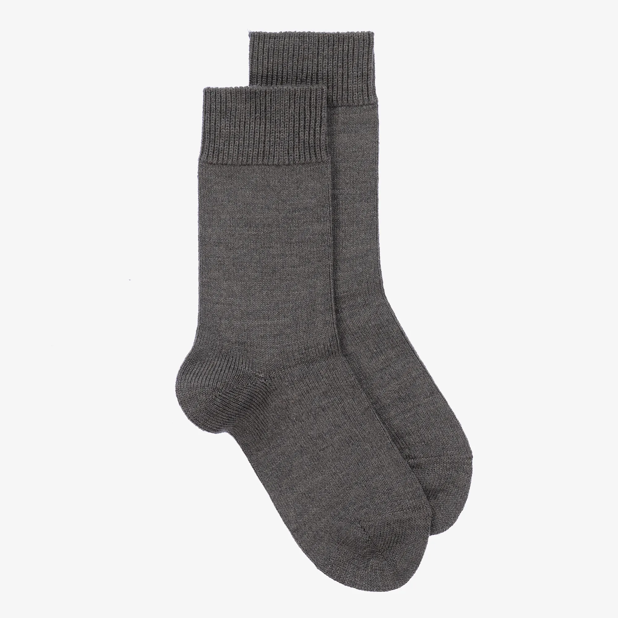 Grey Wool Socks