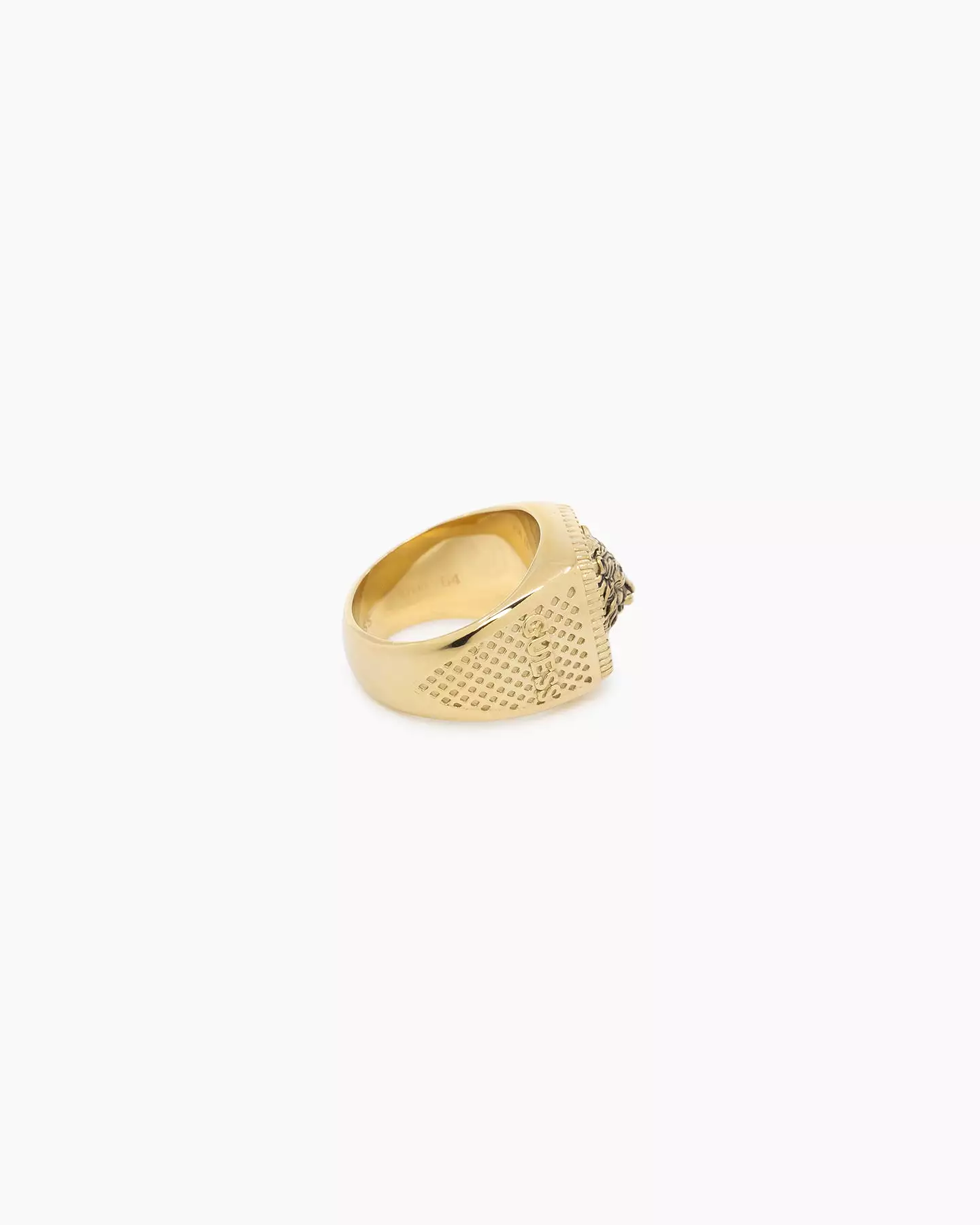 Guess Mainline Lion King Ring Gold