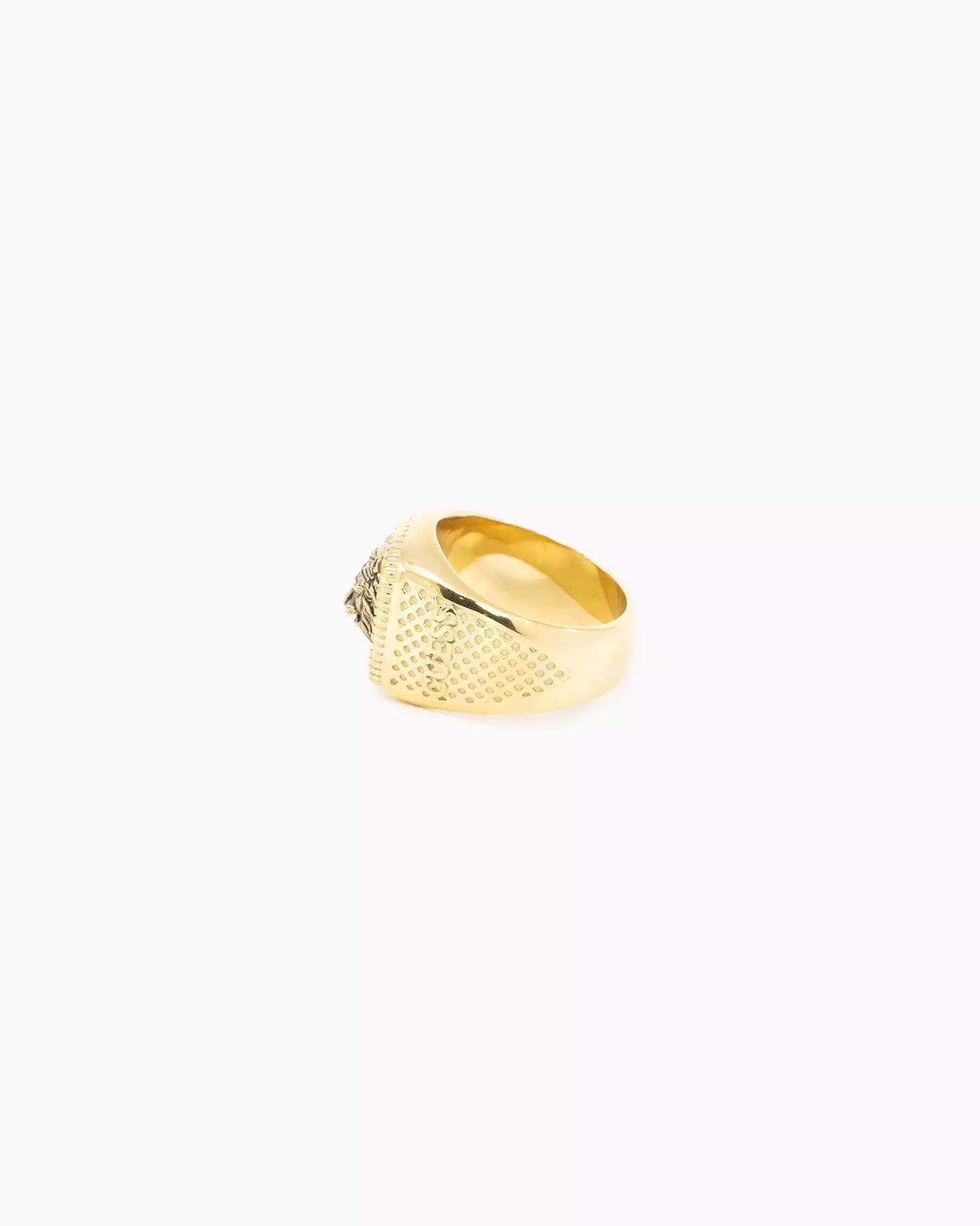 Guess Mainline Lion King Ring Gold