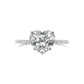 Heart Shaped Diamond Engagement Rings