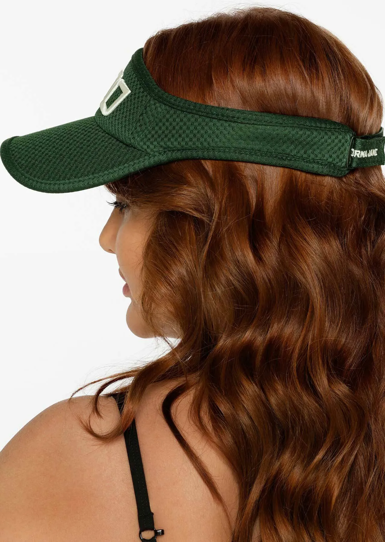 Icons Ventilation Visor | Green | One Size | Hats | Lorna Jane Australia