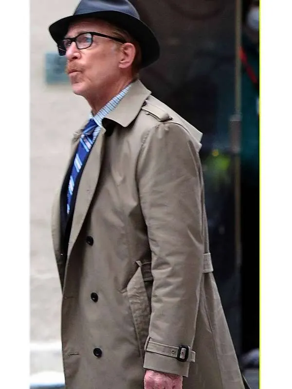 J.K. Simmons Batgirl Trench Coat - New American Jackets