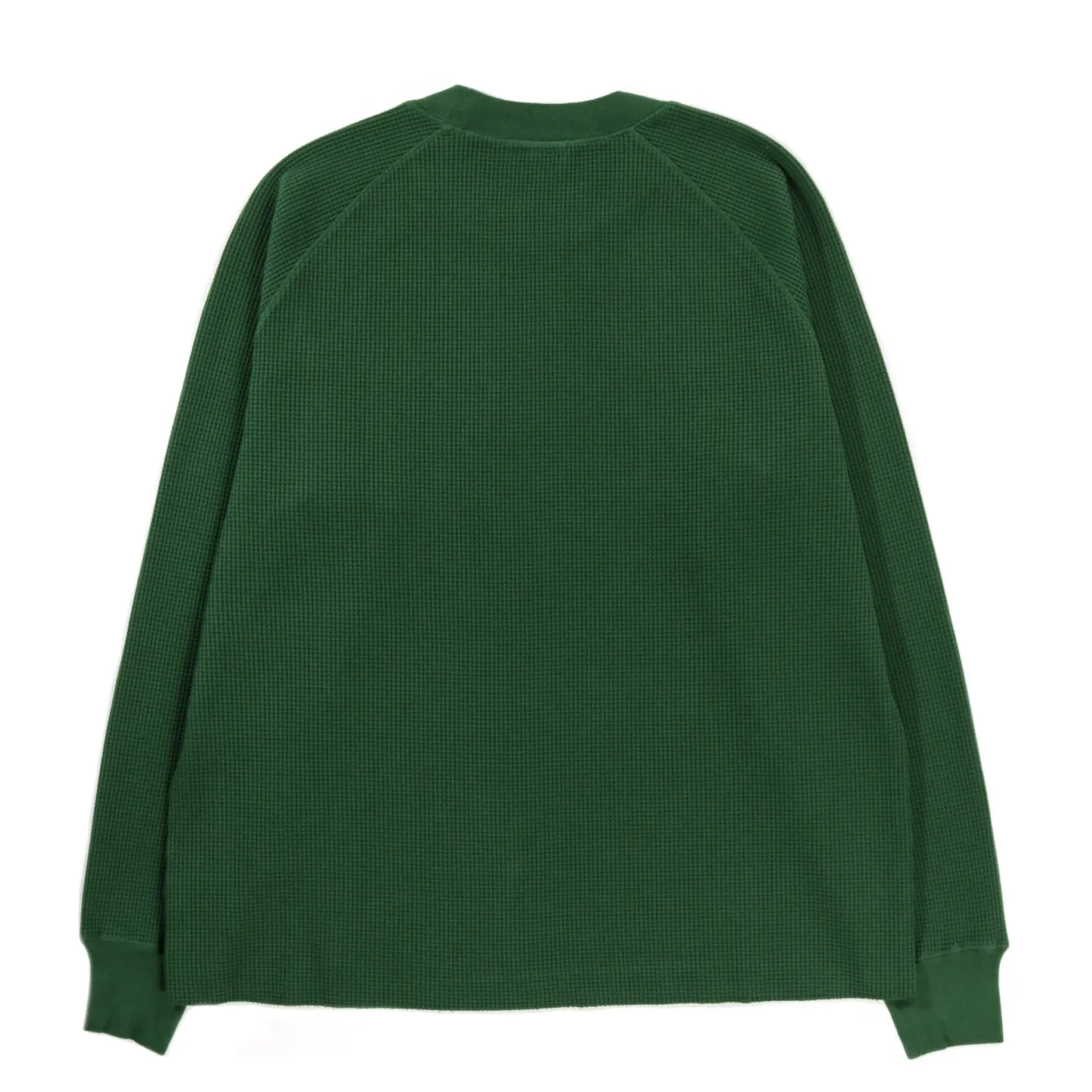 LADY WHITE CO. CROPPED RAGLAN THERMAL POTHOS GREEN