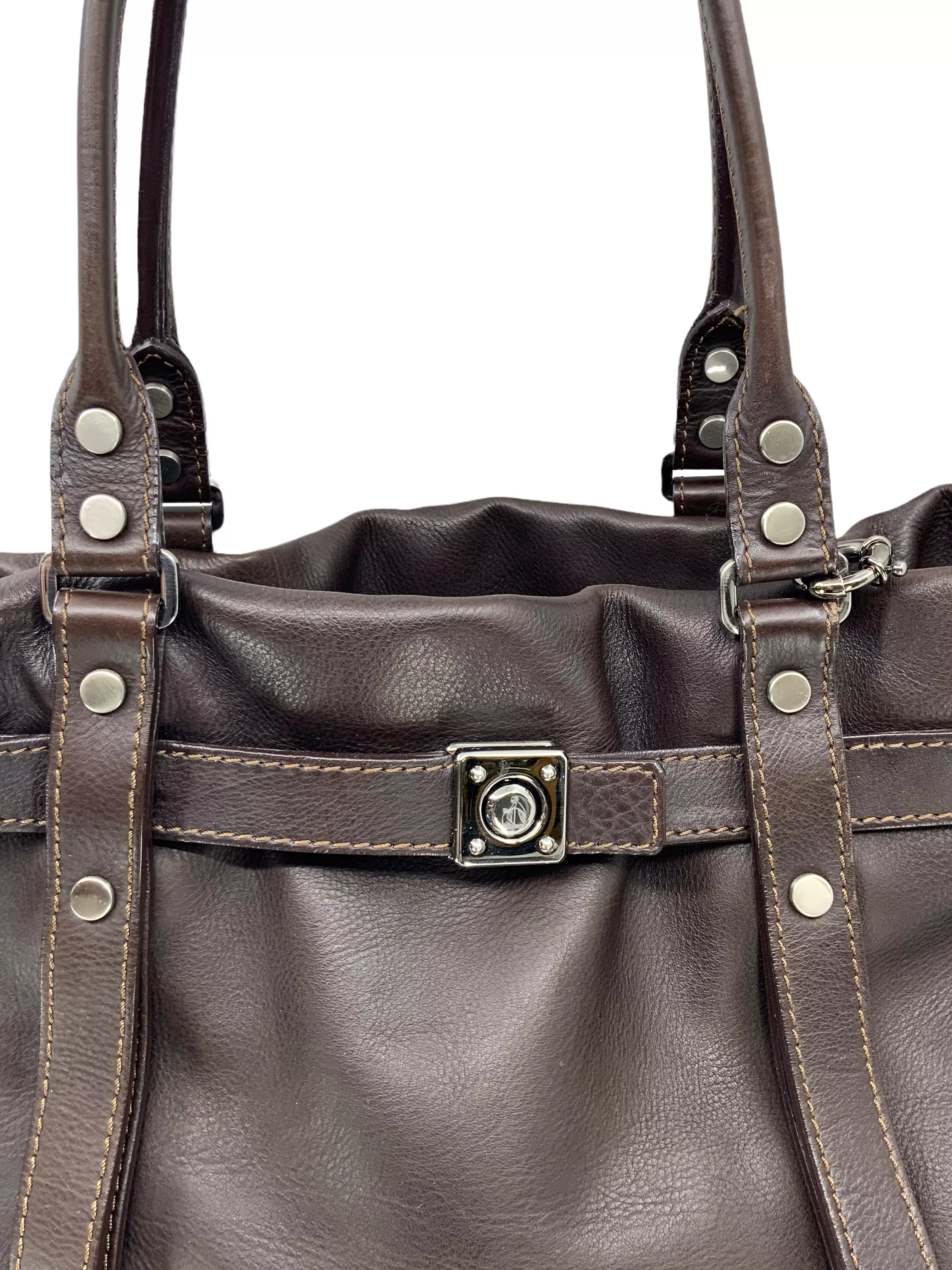 Lanvin Leather Kentucky Large Tote Bag