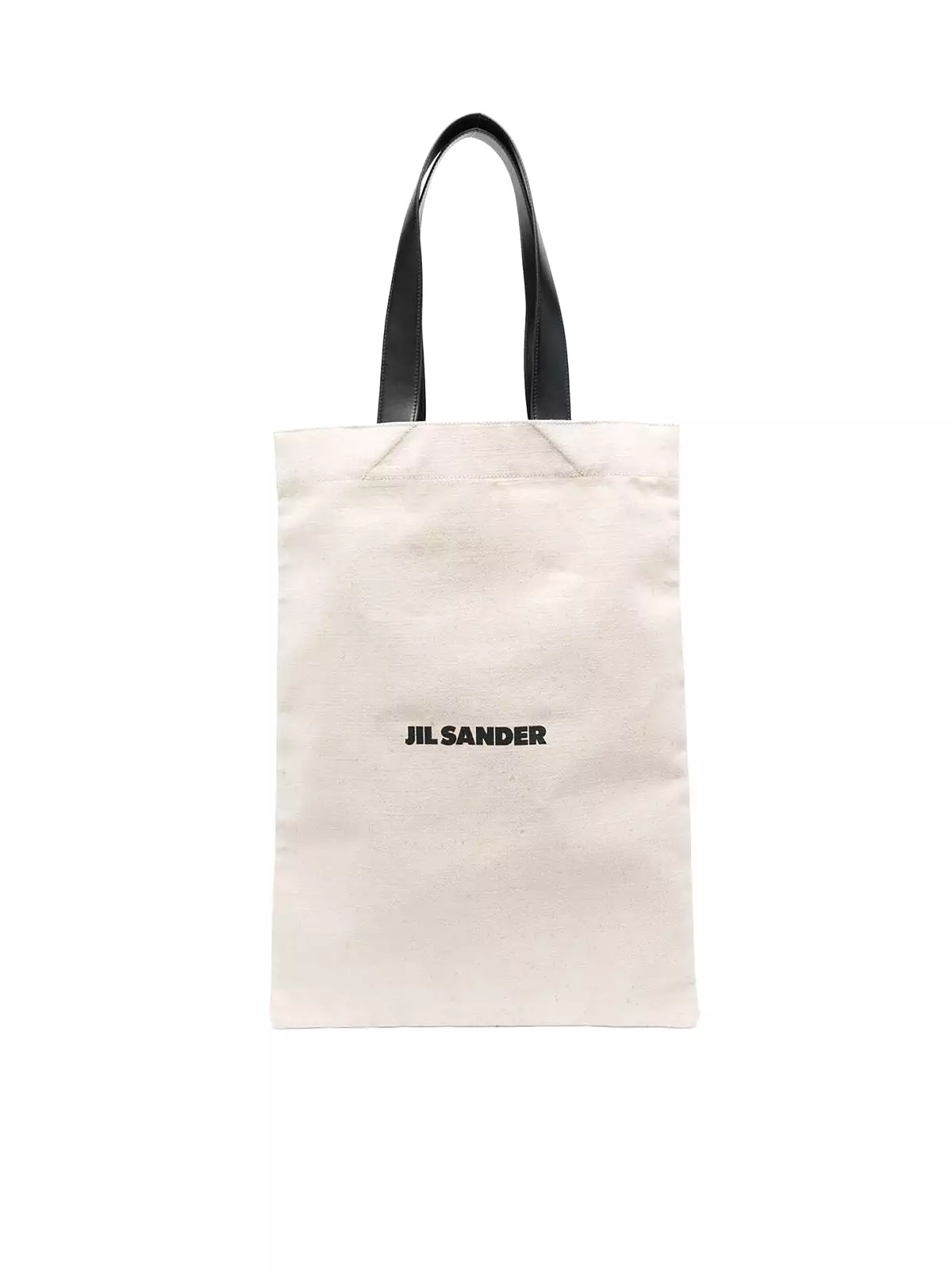 logo-print cotton tote bag