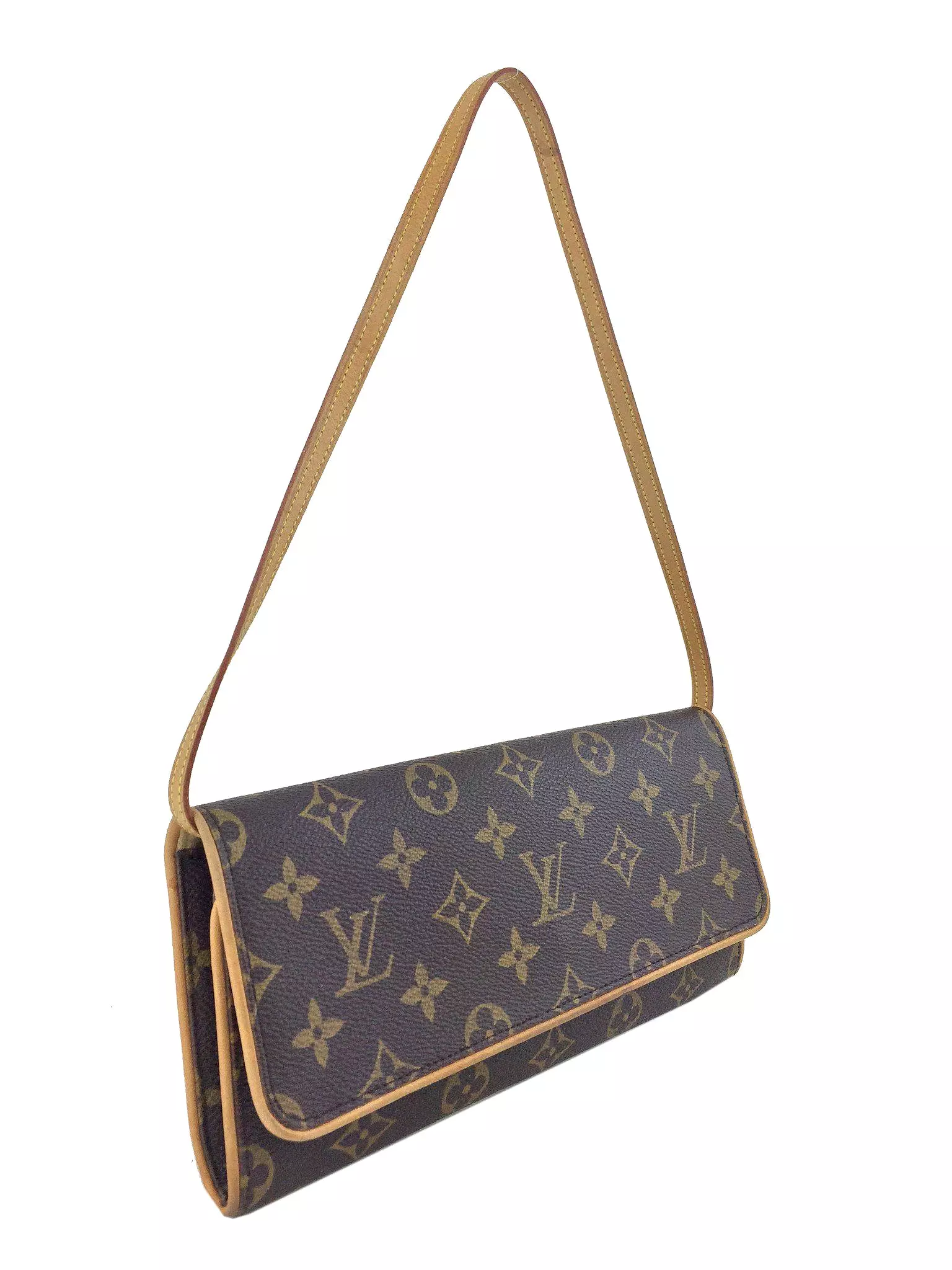 Louis Vuitton Monogram Canvas Pochette Twin GM Bag