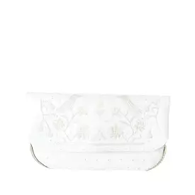 Lovebirds Wedding Clutch Bag in White