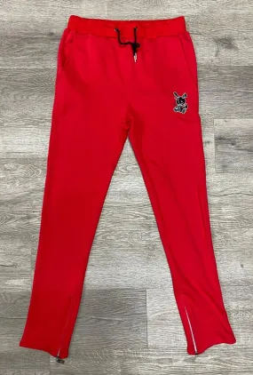 LUCKY CHARM FLEECE PANTS RED