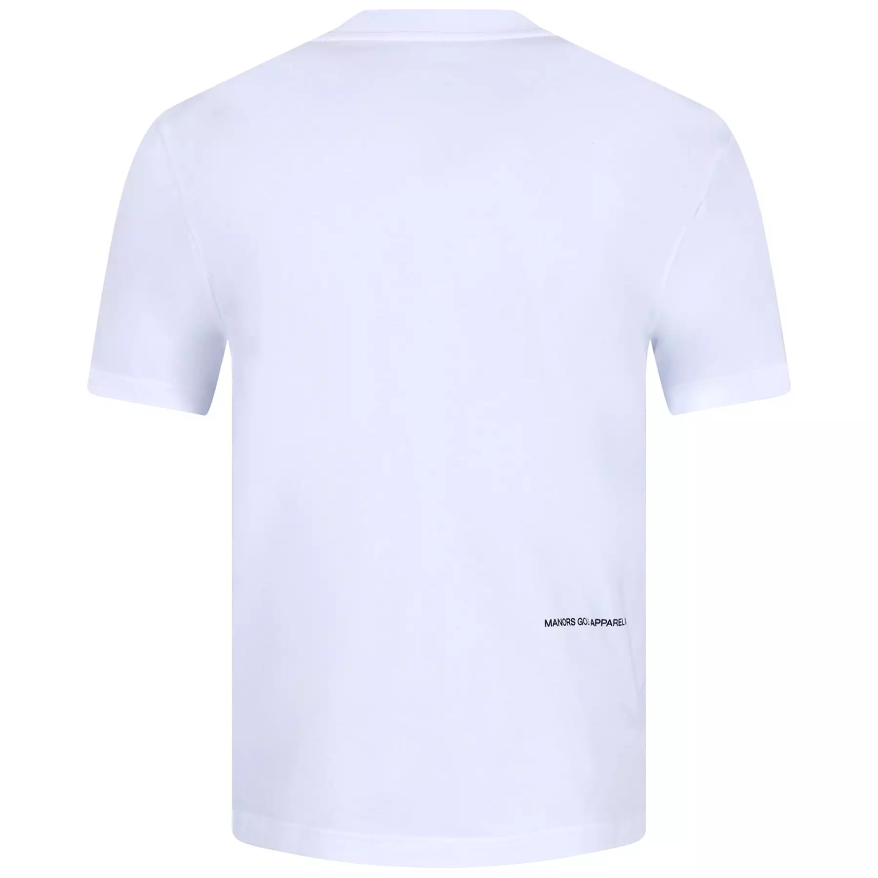 Manors Logo T-Shirt White - 2024