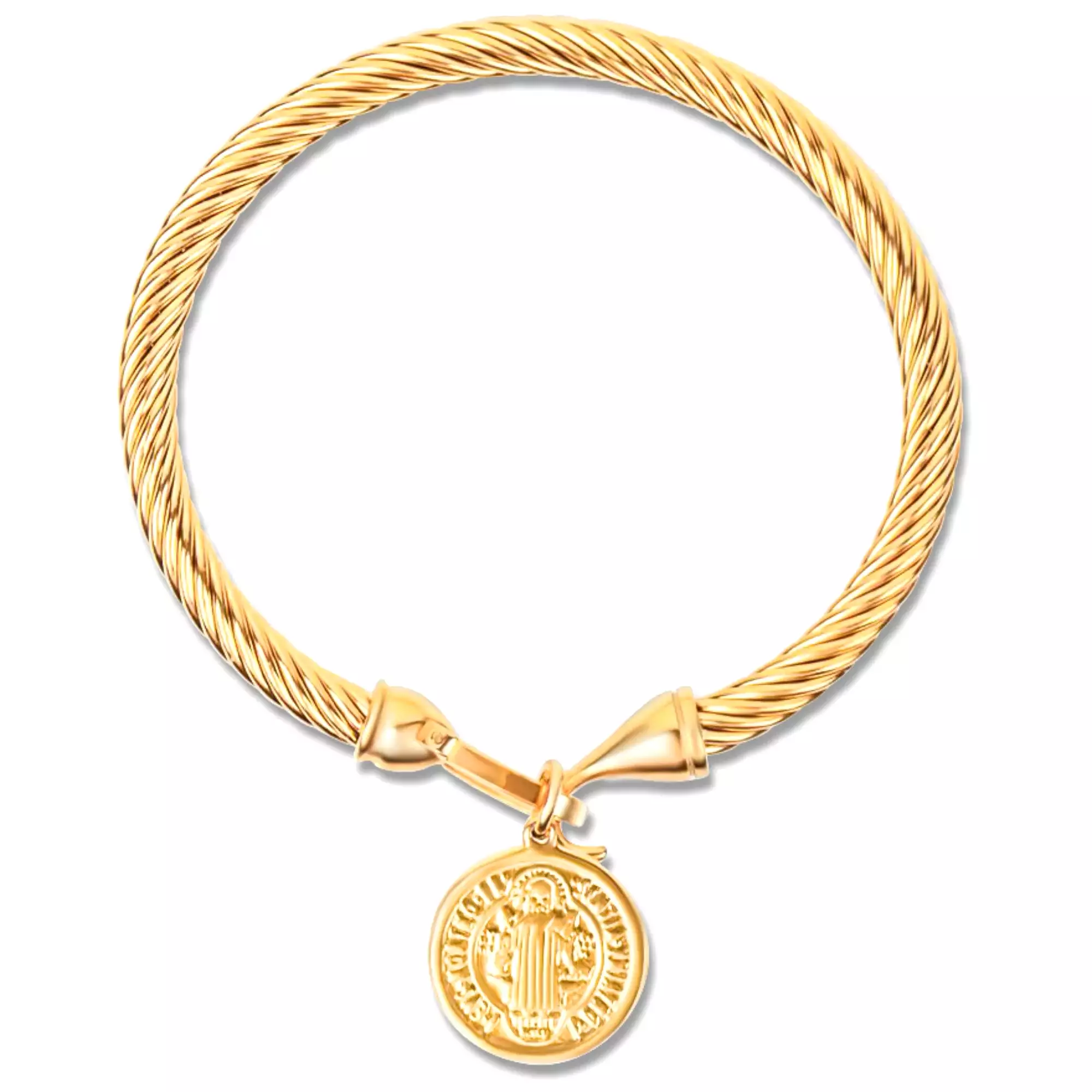 Maya Gold Coin Bracelet