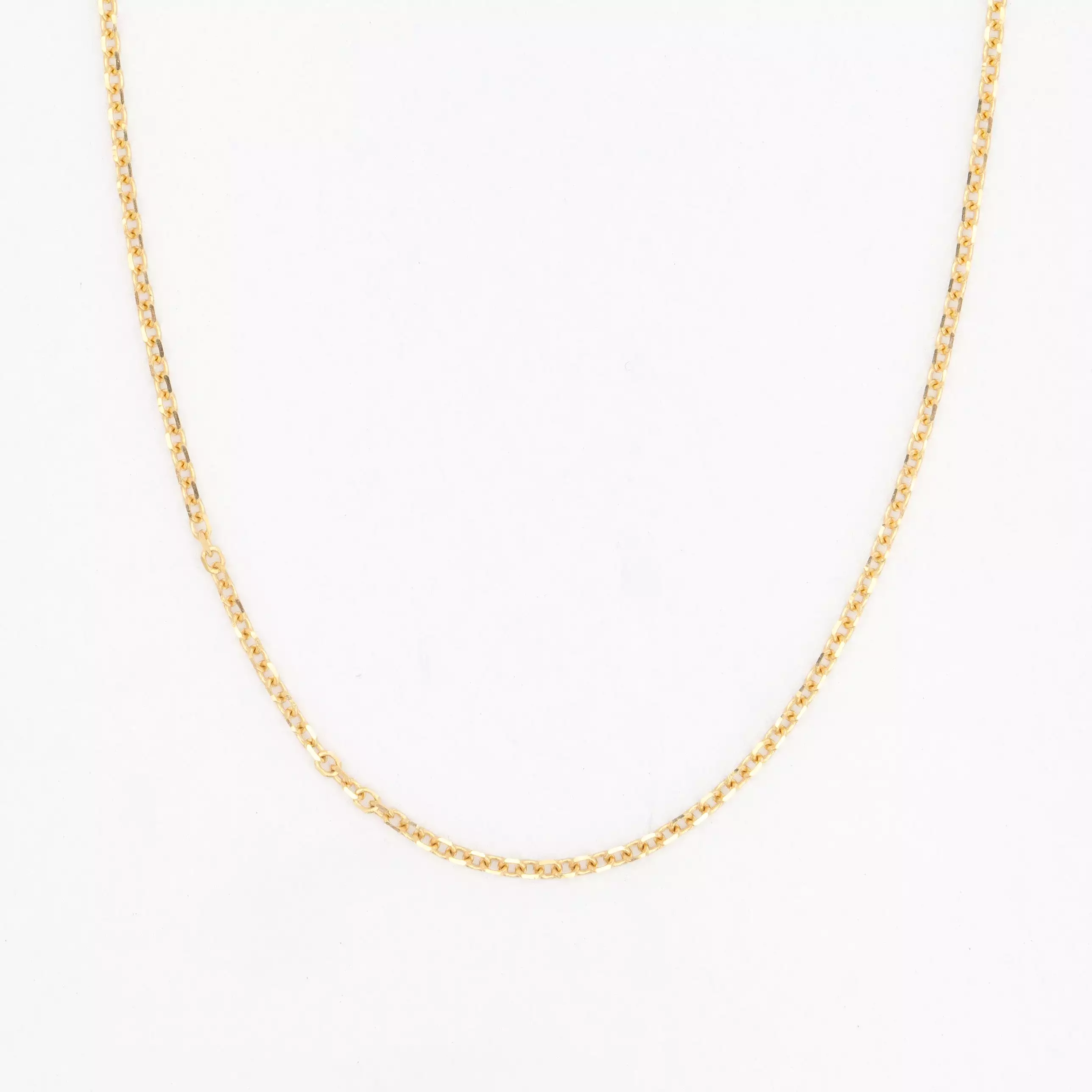 Medium Diamond-Cut Cable Chain