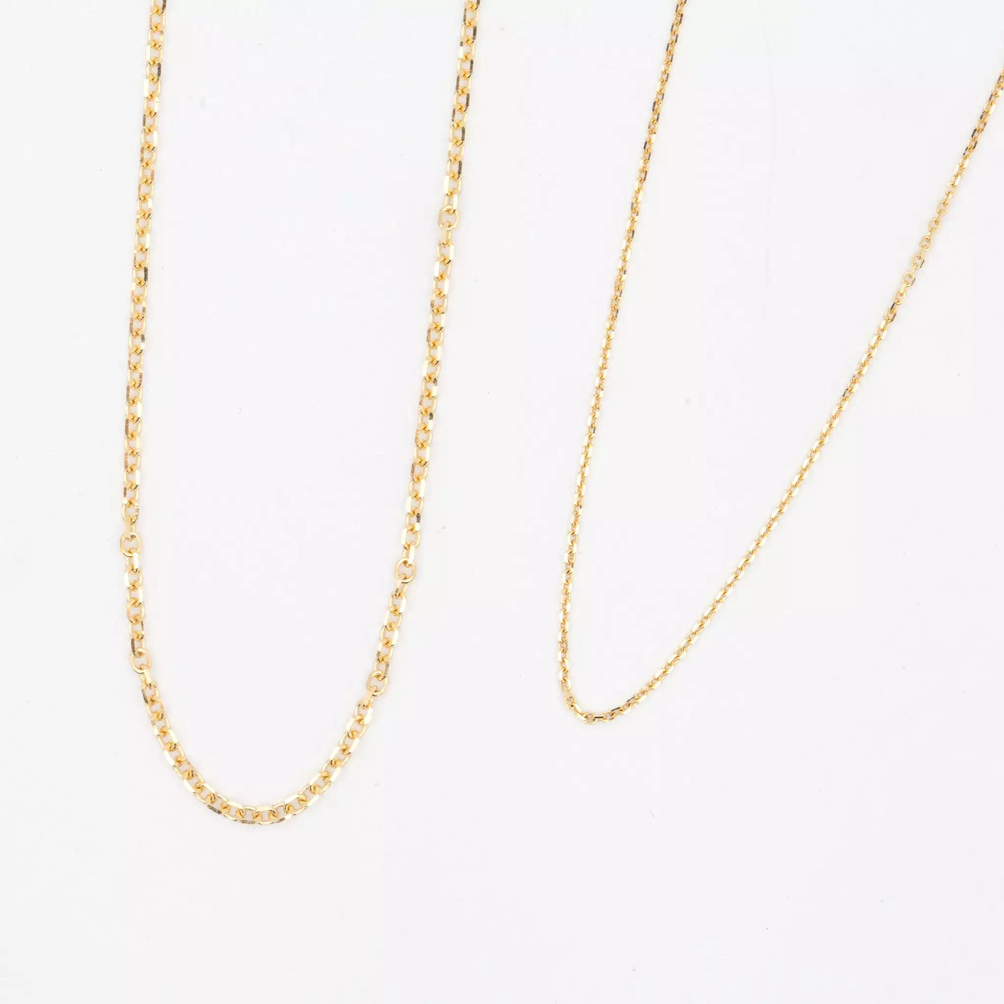 Medium Diamond-Cut Cable Chain