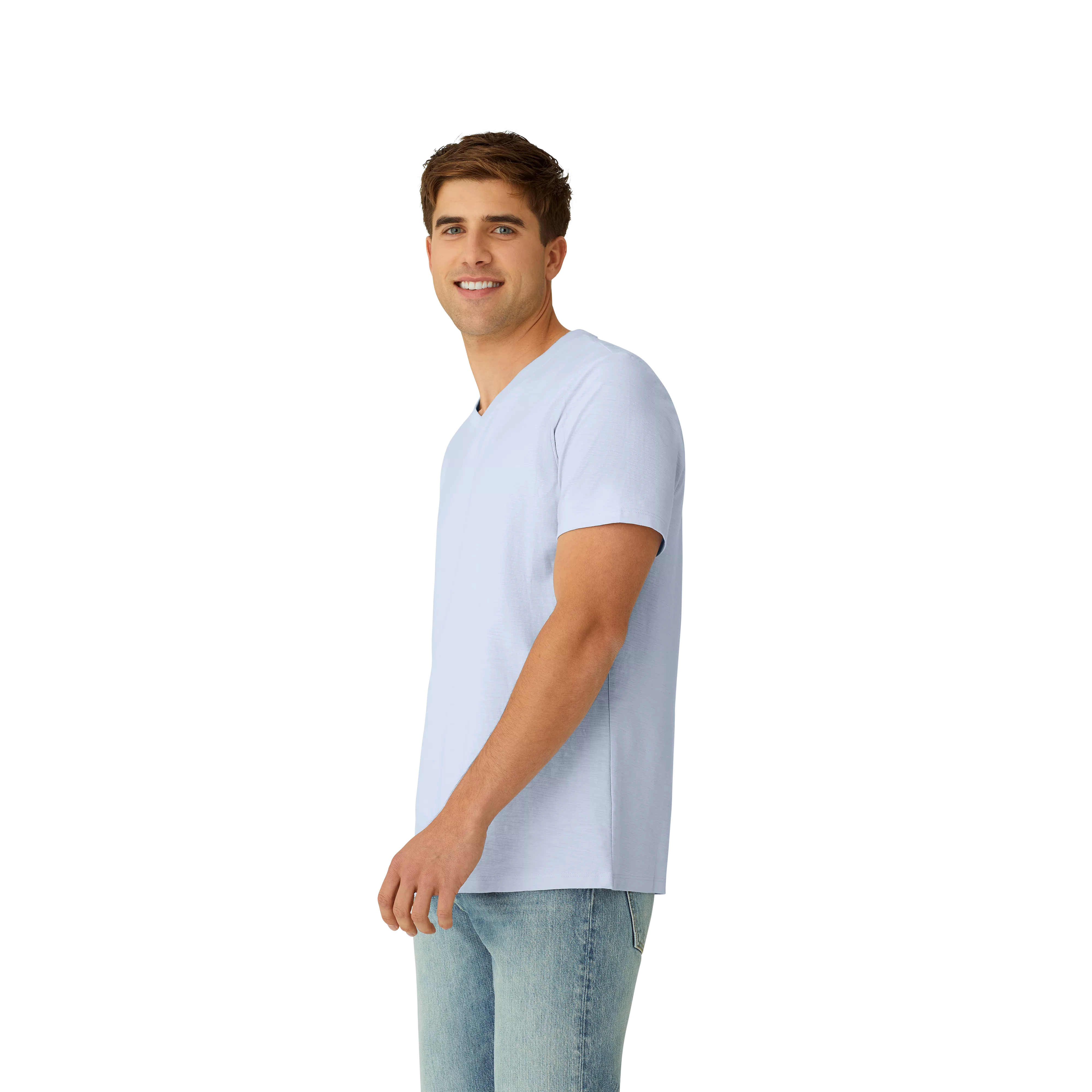 Men's Air Slub V-Neck T-Shirt