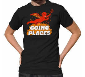 Men's Going Places Devil T-Shirt