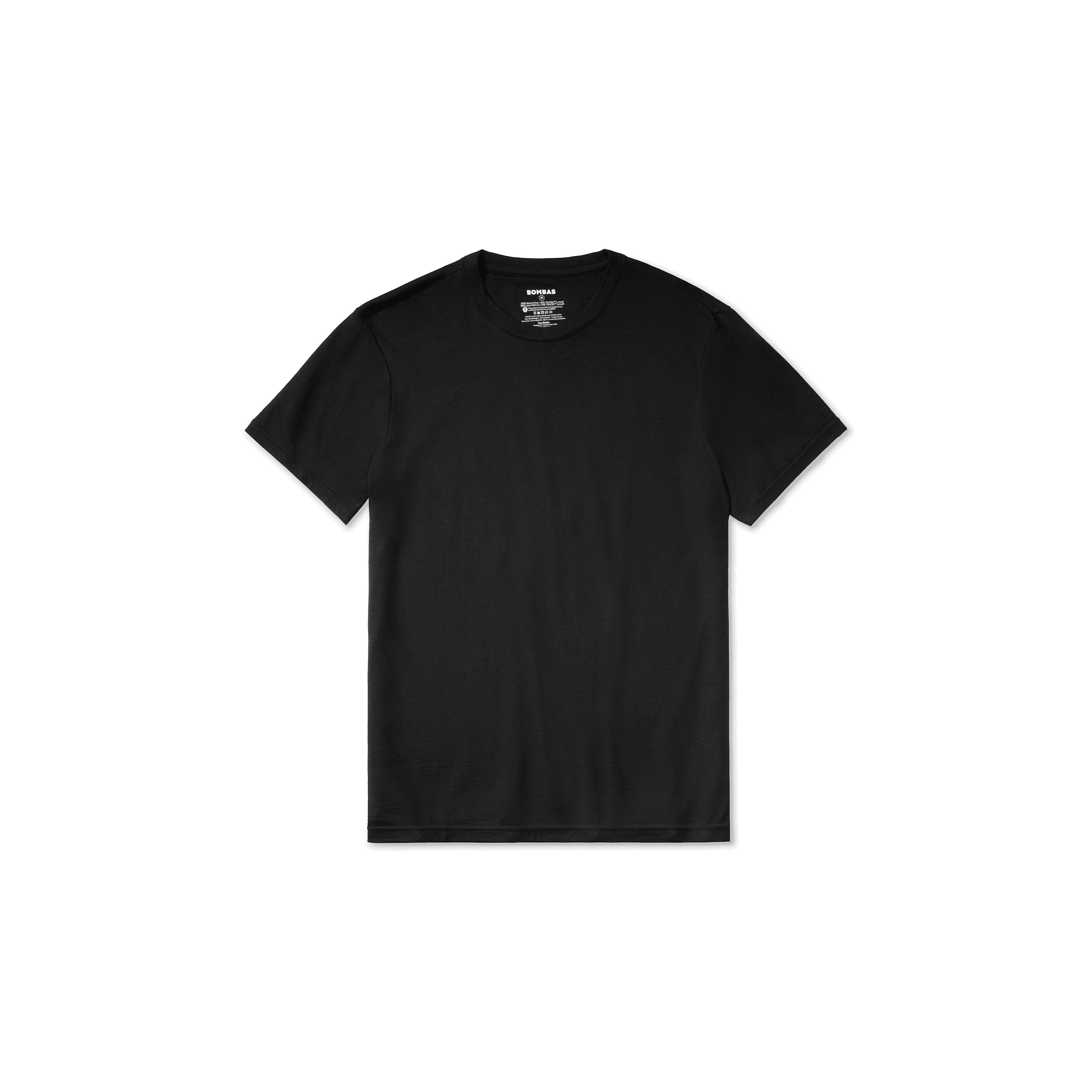 Men's Merino Wool Blend Crew Neck T-Shirt