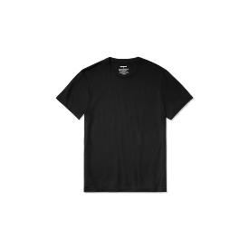 Men's Merino Wool Blend Crew Neck T-Shirt