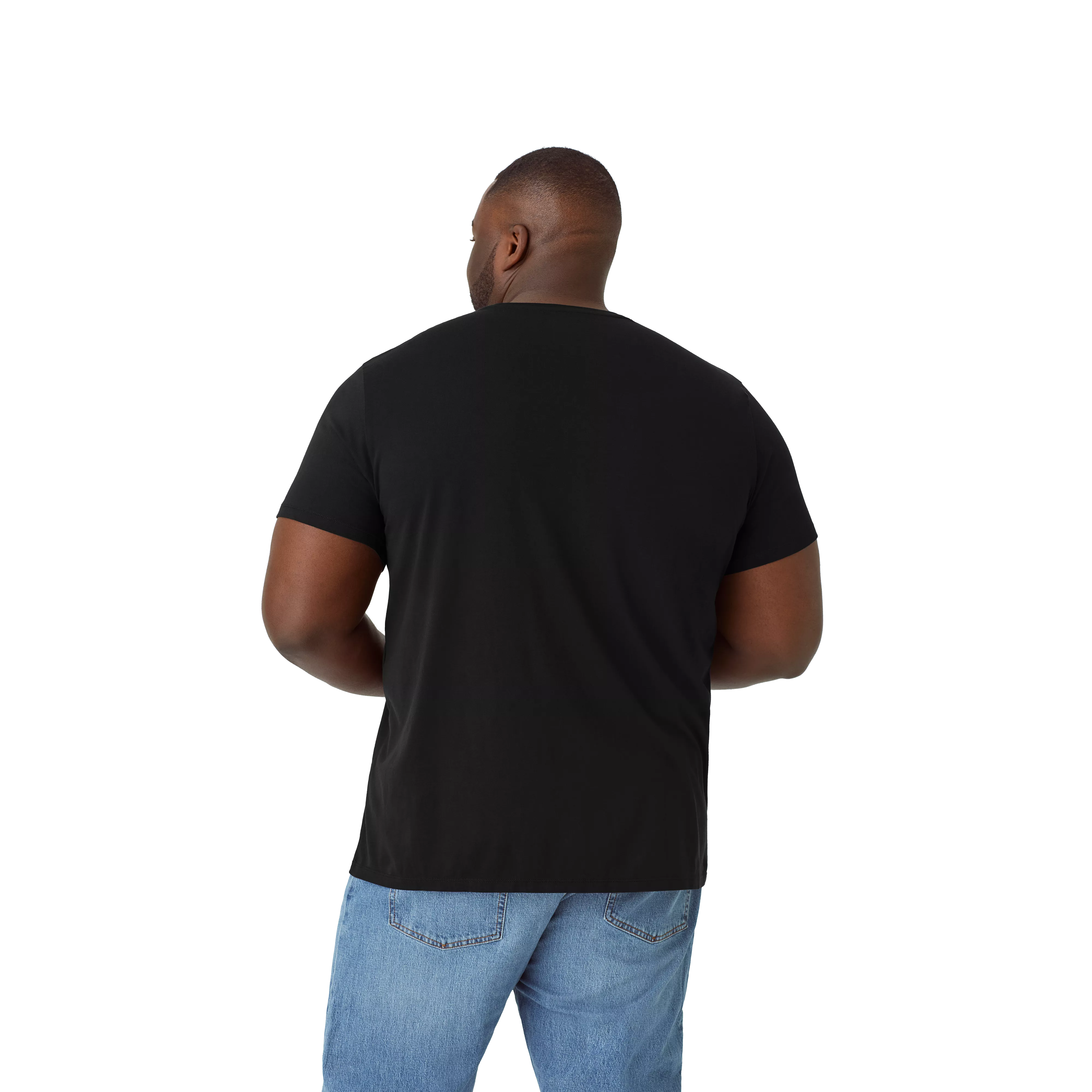 Men's Pima Cotton Pocket Crew Neck T-Shirt