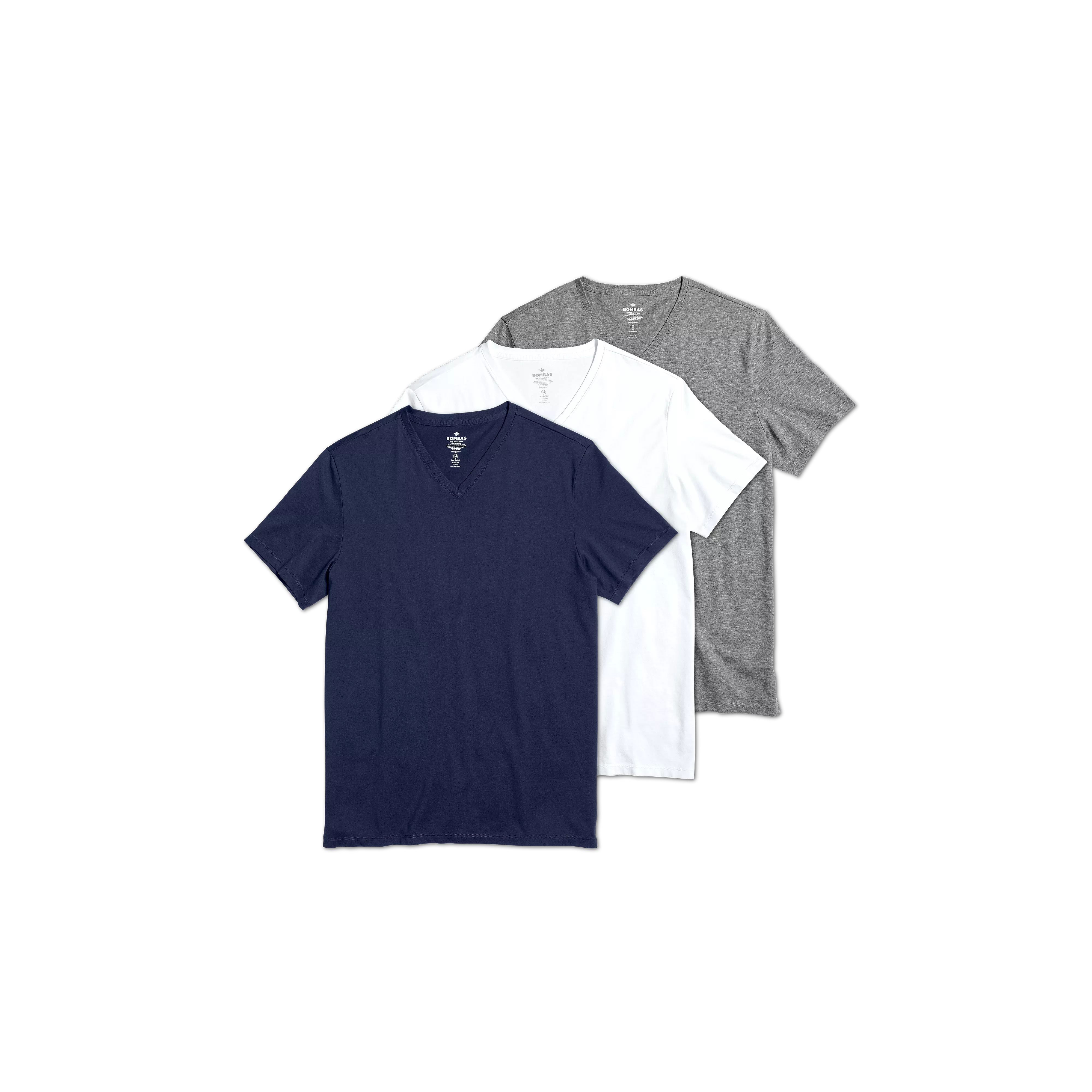 Men's Pima Cotton V-Neck T-Shirt 3-Pack