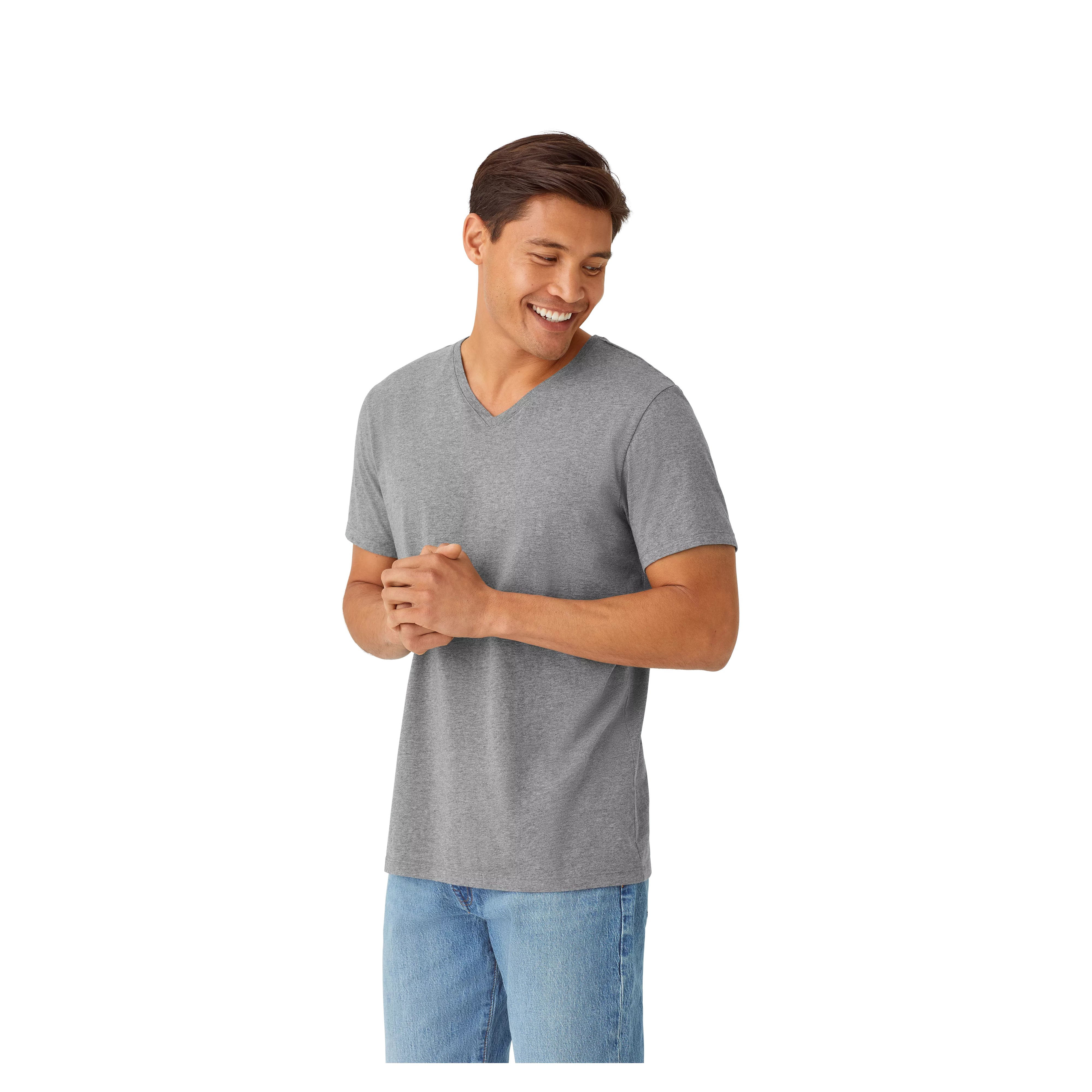 Men's Pima Cotton V-Neck T-Shirt