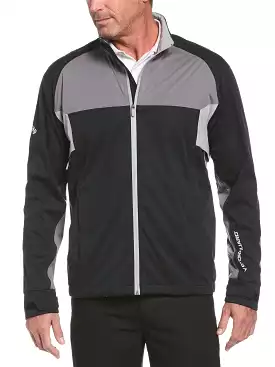 Mens Swing Tech StormGuard Water-Resistant Golf Jacket