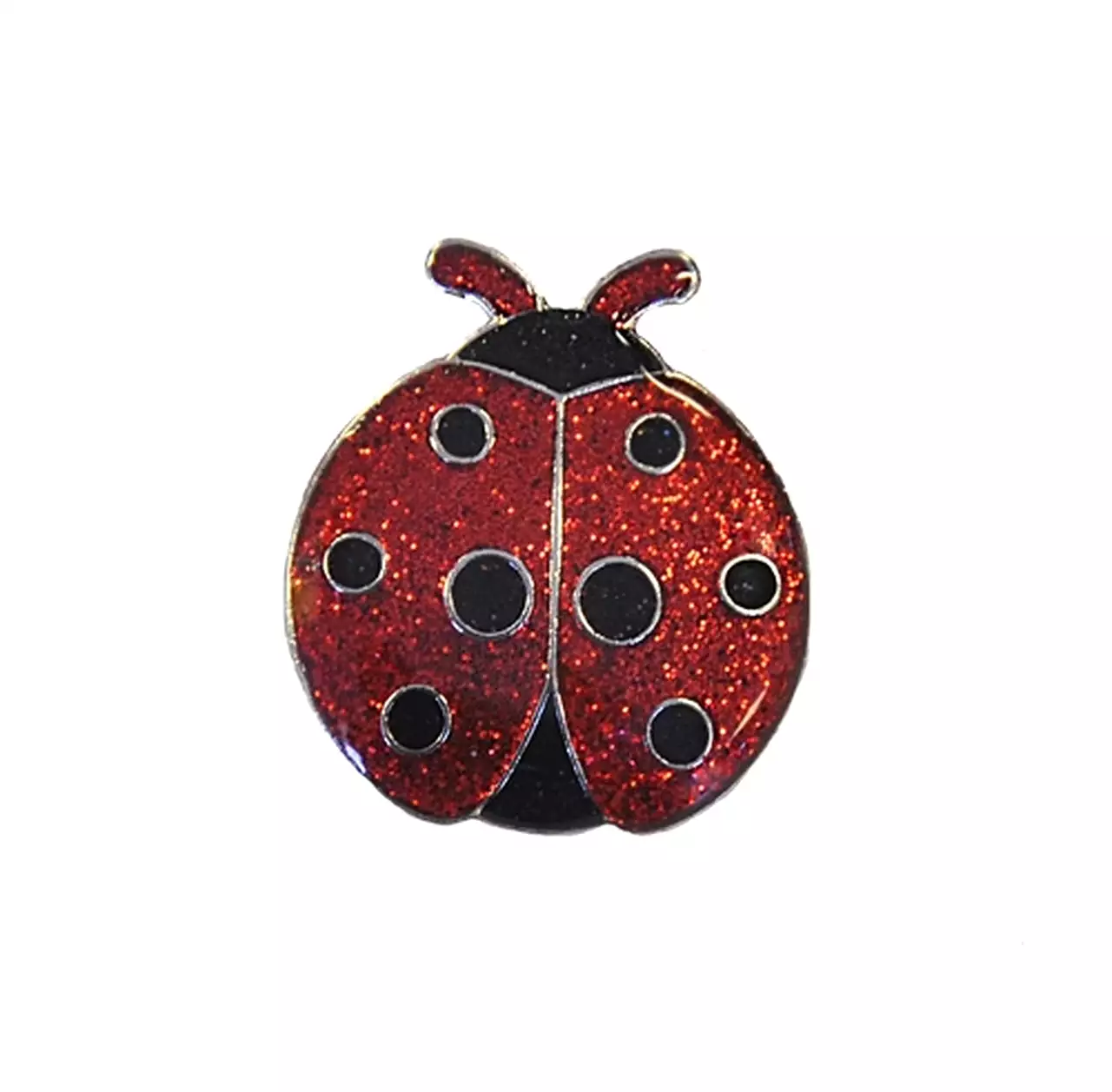 Navika Glitzy Hat Clip/Marker Ladybug