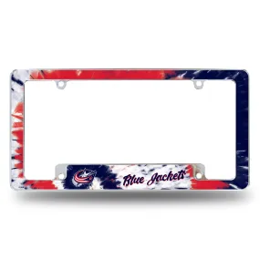 NHL Columbus Blue Jackets All Over Chrome Frame