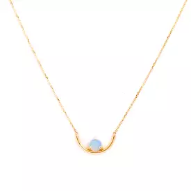 Opal Arc Necklace