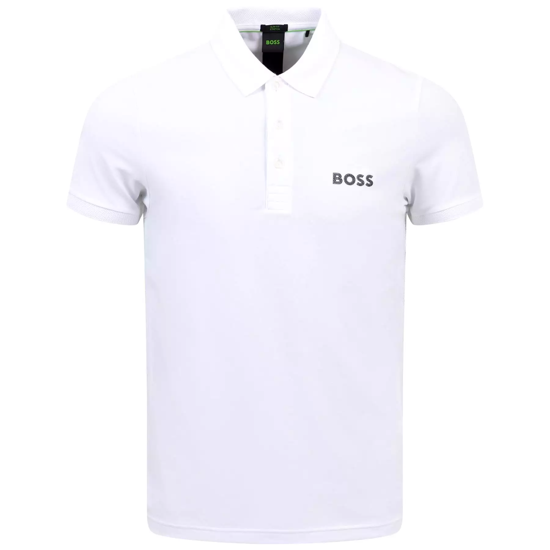 Paule Slim Fit Polo White - SU24