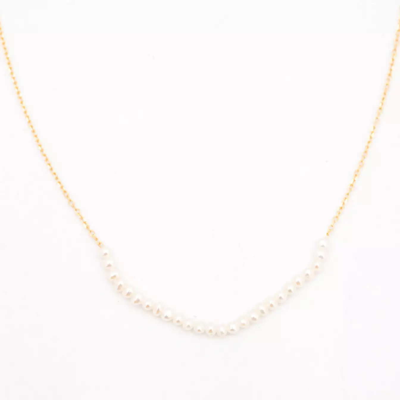 Pearl Arc Necklace