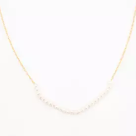 Pearl Arc Necklace