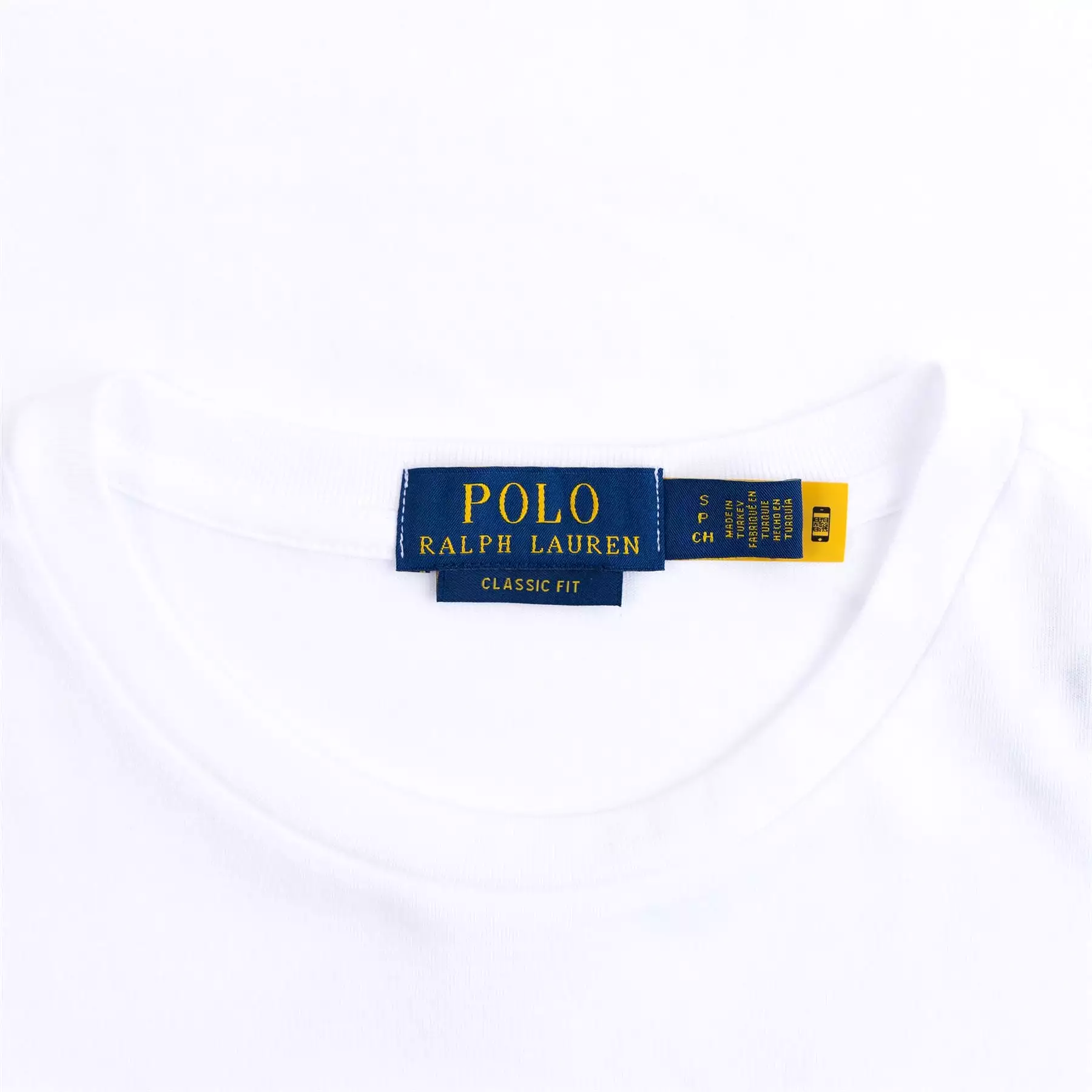 Polo Golf Classic Fit Cotton Terry T-Shirt White - SS24