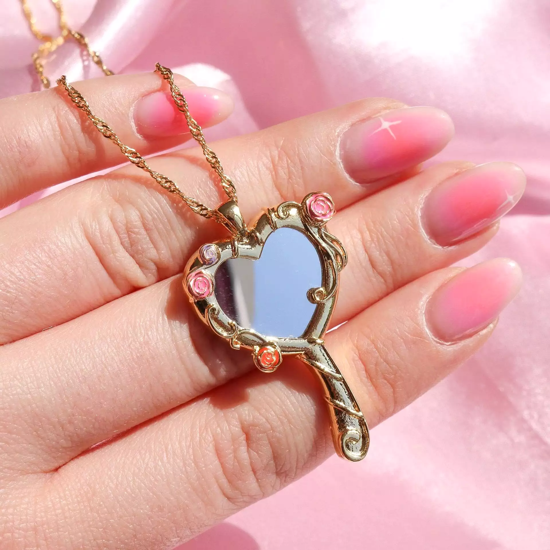 Princess Mirror Necklace