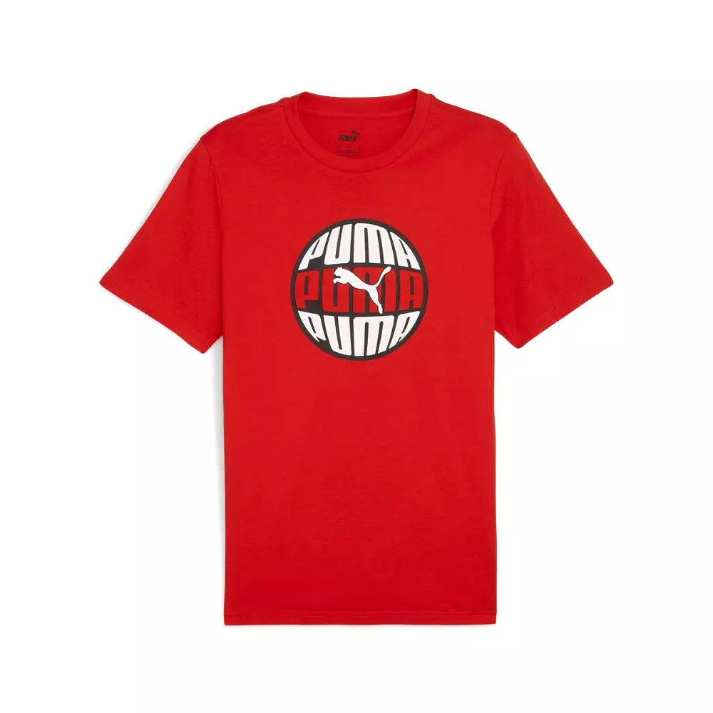 Puma Men's Graphics Circular Tee T-Shirt