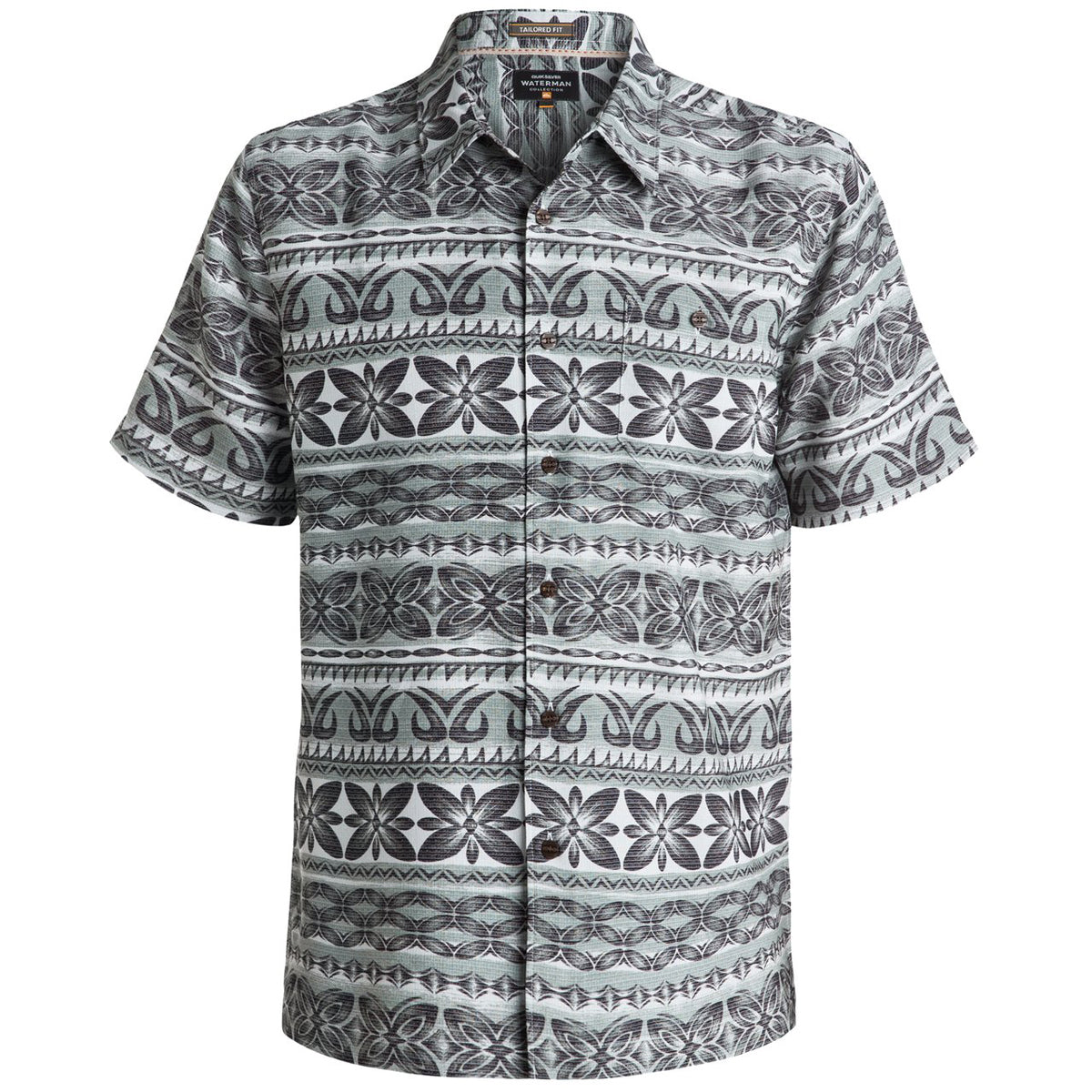 Quiksilver Waterman Lono Men's Button Up Short-Sleeve Shirts (Brand New)