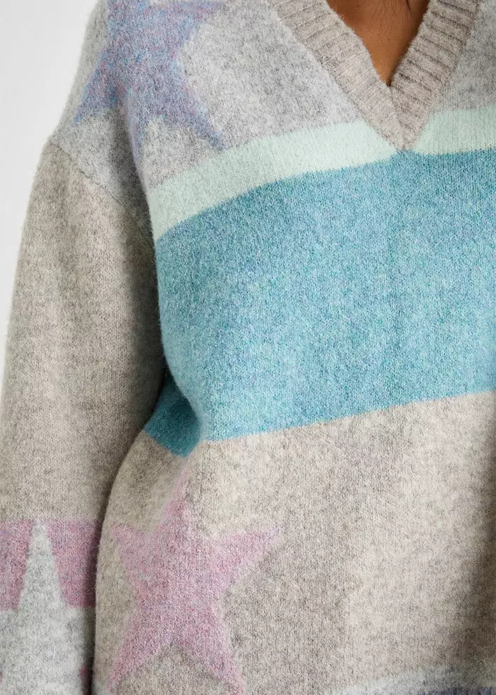 Rails Mia Sweater - Heathered Stars