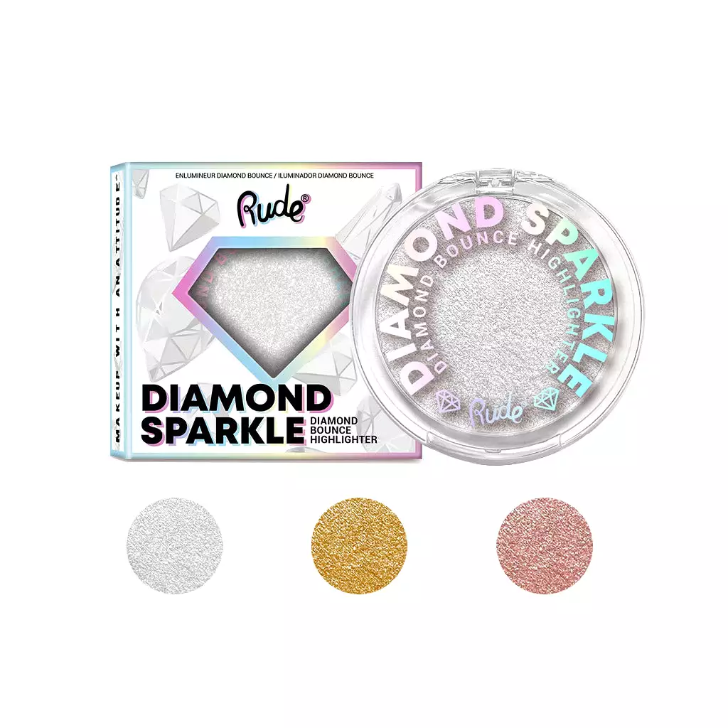 RUDE Diamond Sparkle Diamond Bounce Iluminadores