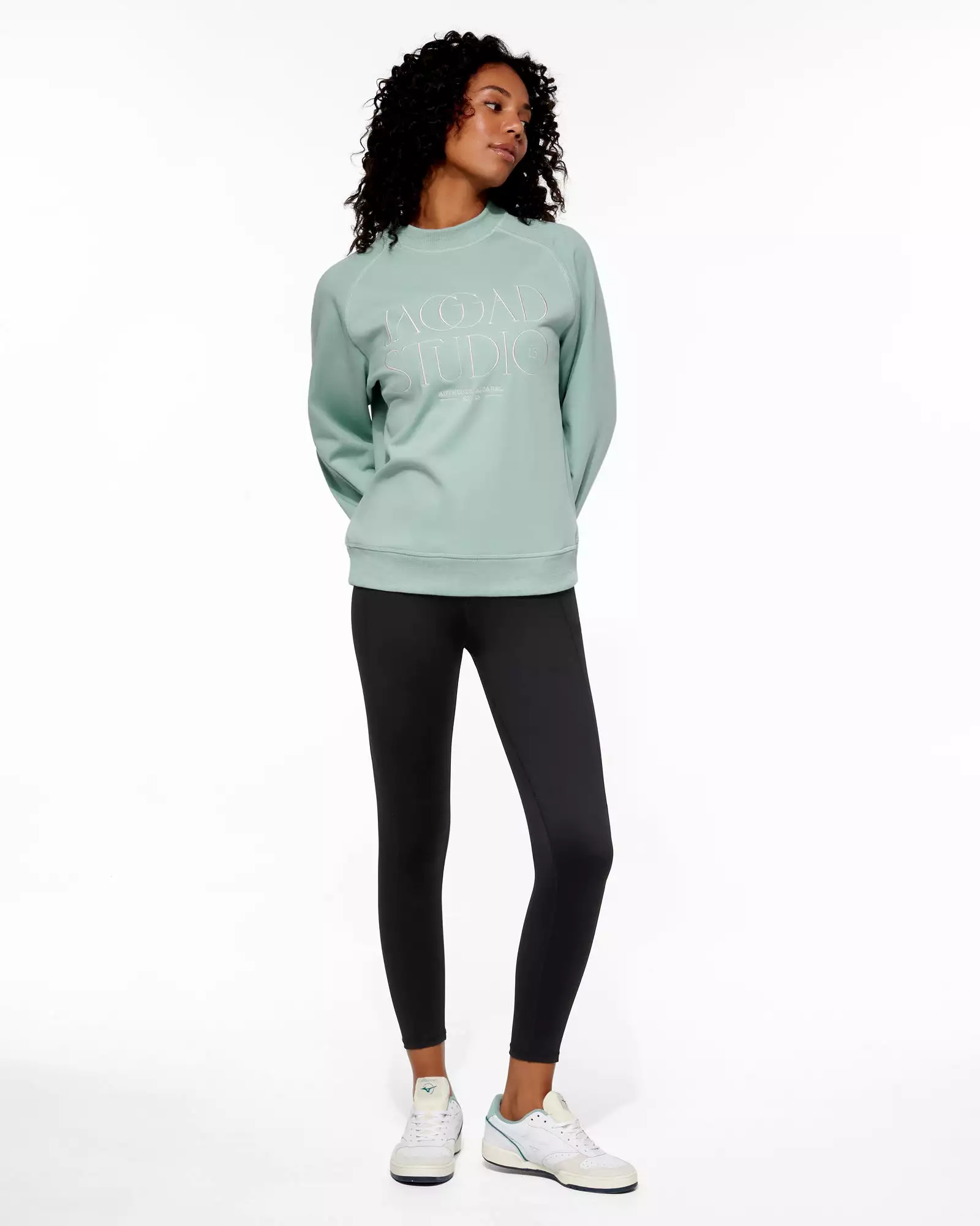 SAIGON RAGLAN SWEATER SAGE