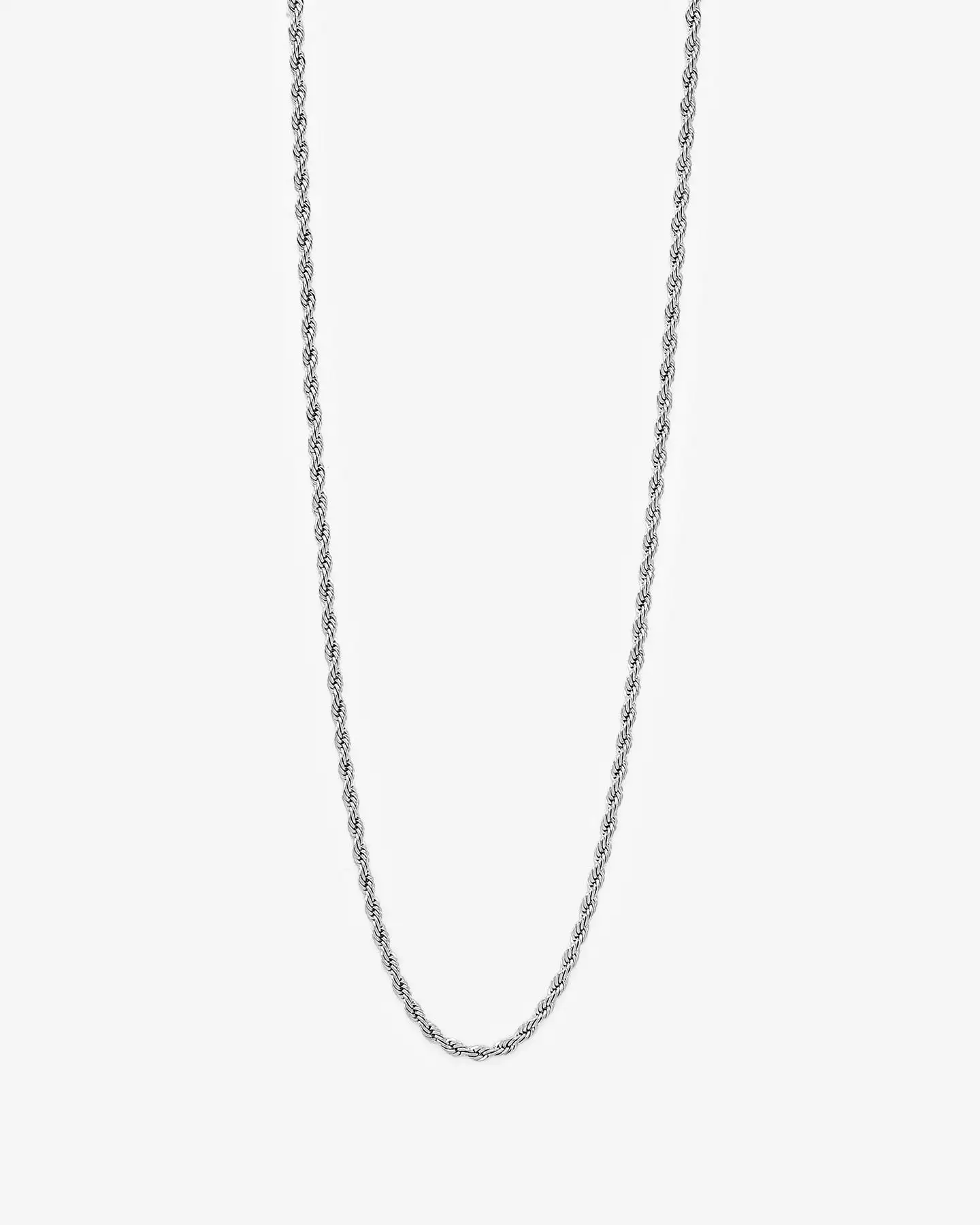 Saint Morta 2mm Rope Chain White Gold