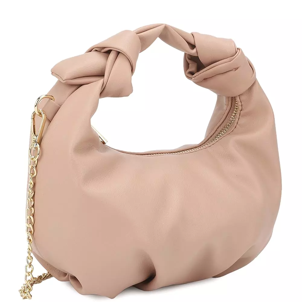 Smooth Round Handle Zipper Bag