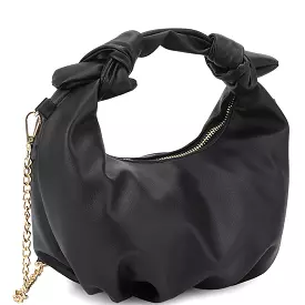 Smooth Round Handle Zipper Bag