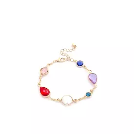 Sodajo Gem Teardrop Bracelet