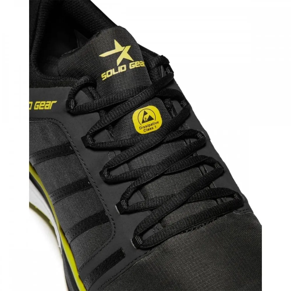 Solid Gear SG76001 Revolution S3 Infinity Safety Shoes Black/Yellow Size: UK10.5 *One Size Only - Outlet Store*