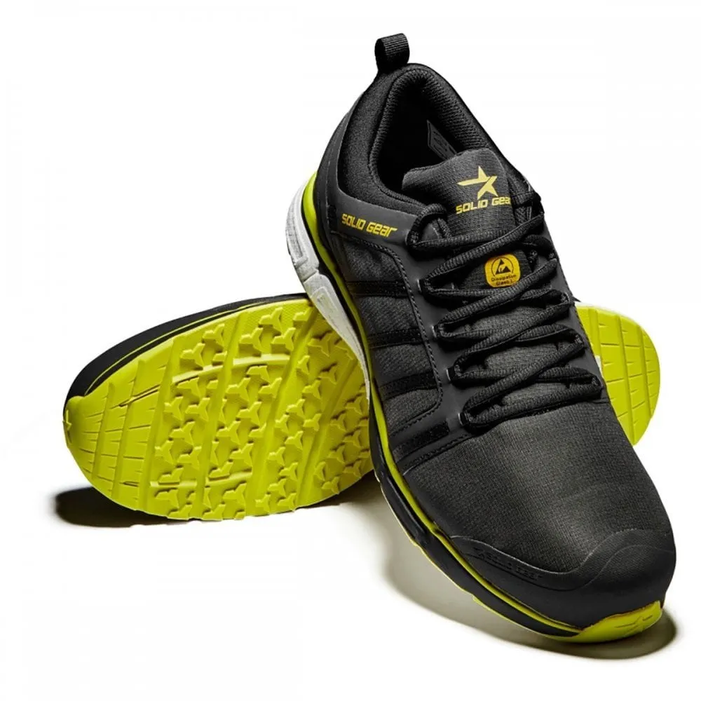 Solid Gear SG76001 Revolution S3 Infinity Safety Shoes Black/Yellow Size: UK10.5 *One Size Only - Outlet Store*