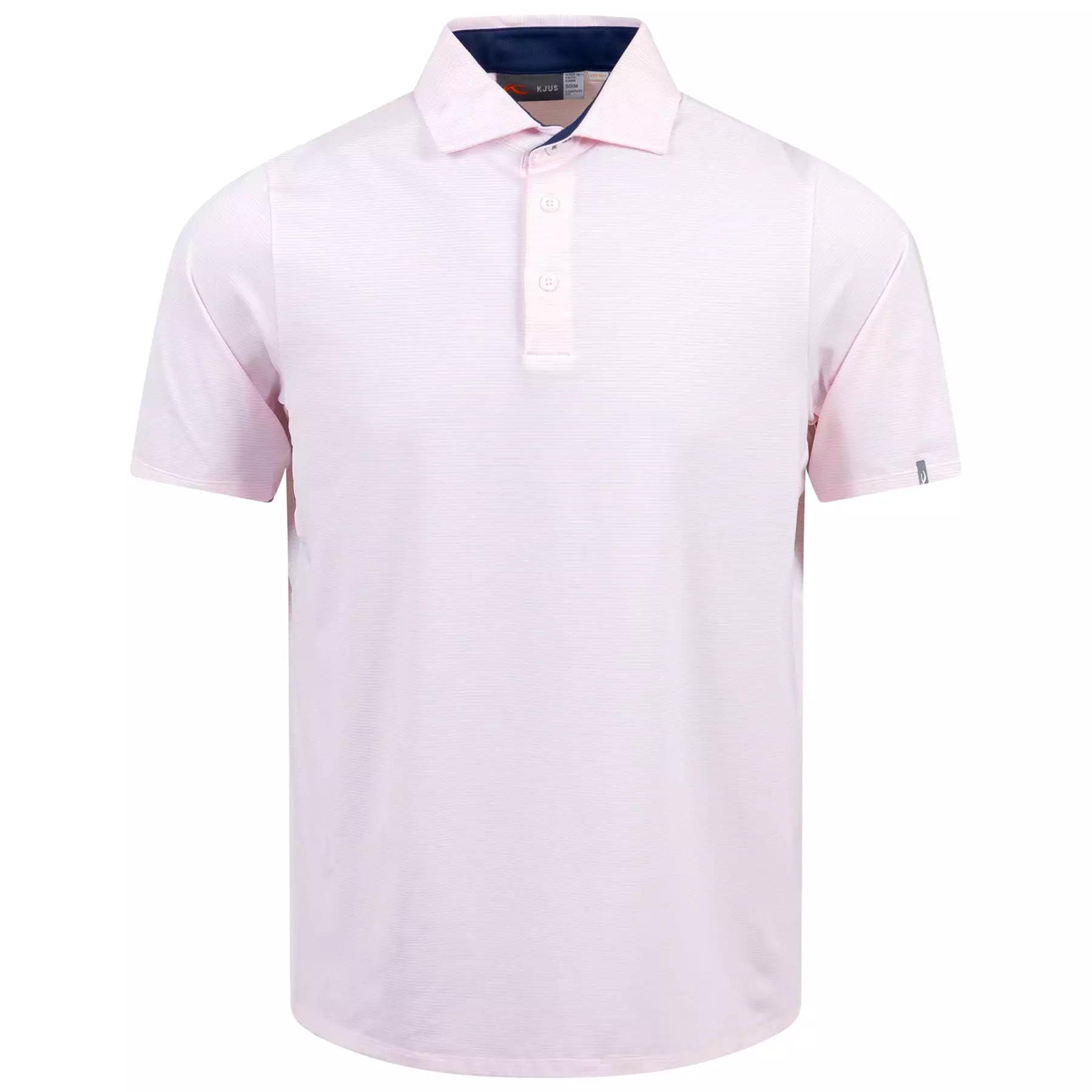 Soren Stripe Polo Pink Salt/White - SS24