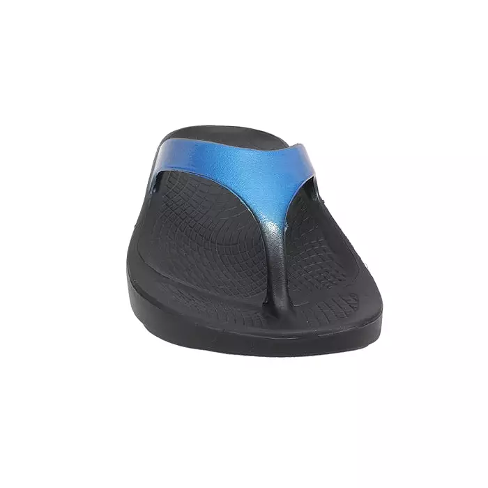 Sovella Women's PF Thong Blue/Metallic